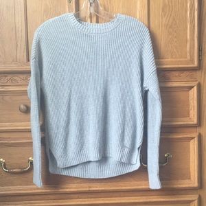 Knitted grey sweater- worn once